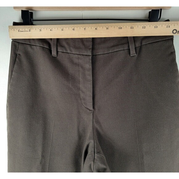 PLST JAPAN Womens Pants Brown Cropped Size L (28" x 27") Relaxed Fit High Rise - Picture 6 of 14